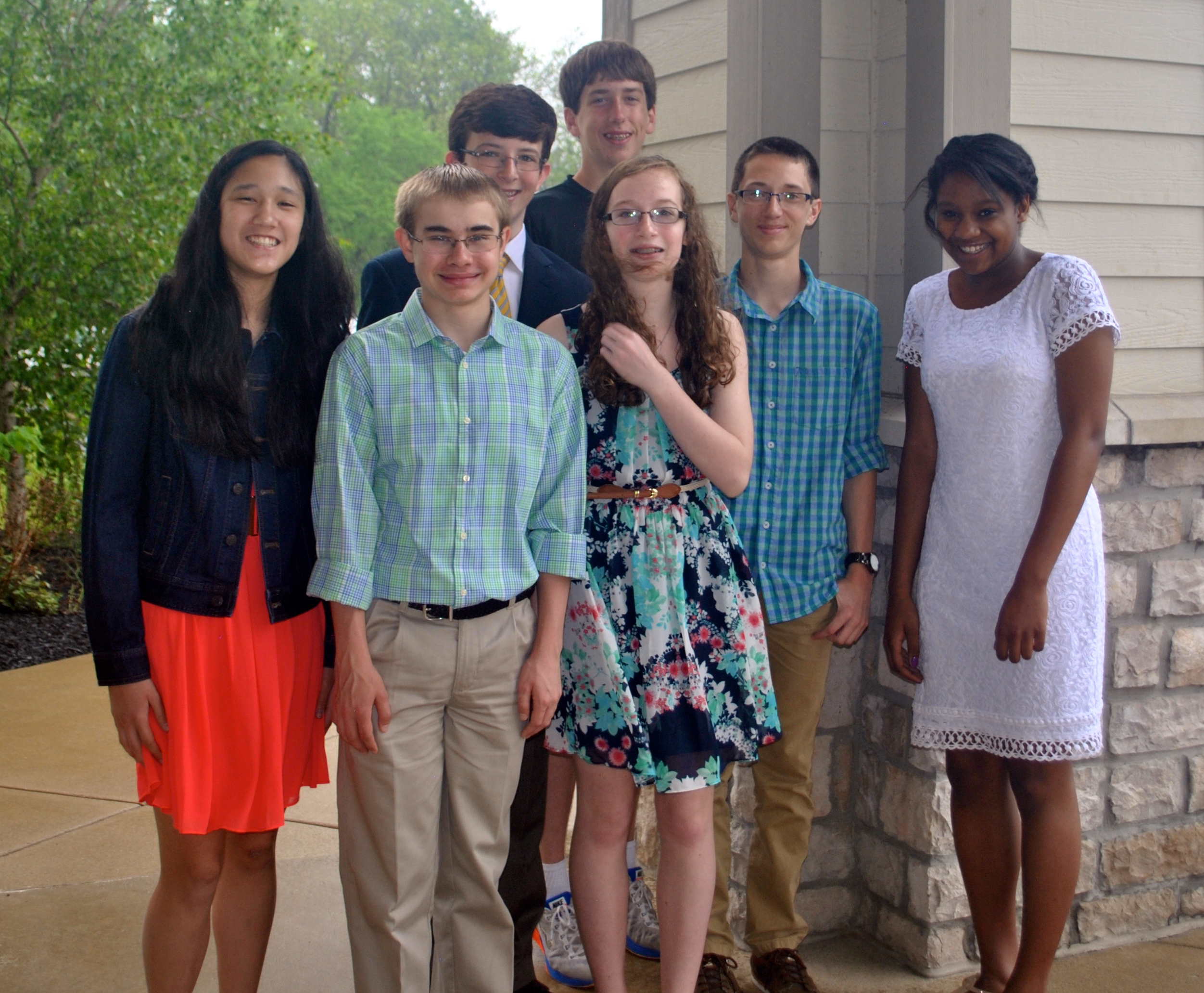 Some of our youth right after confirmation